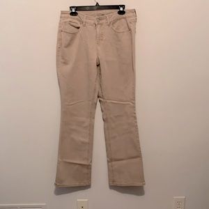 Khaki bootcut jeans sz 14